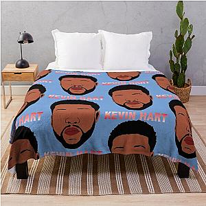 Kevin Hart Illustration Throw Blanket