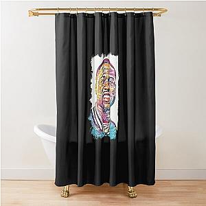 Kevin Hart Abstract Portrait Shower Curtain