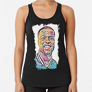 Kevin Hart Abstract Portrait Racerback Tank Top