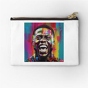 Kevin Hart Pop Art Celebrity Portrait Zipper Pouch