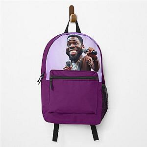 Caricature of Kevin Hart Iconic American Comedian Backpack