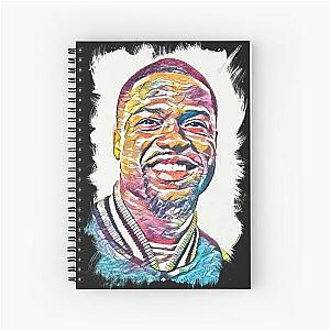 Kevin Hart Abstract Portrait Spiral Notebook