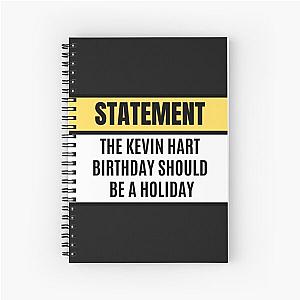The Kevin Hart birthday Spiral Notebook
