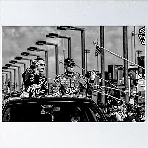 Kevin Harvick and Brad Keselowski Poster
