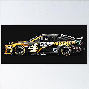 Kevin Harvick Ford Mustang Poster