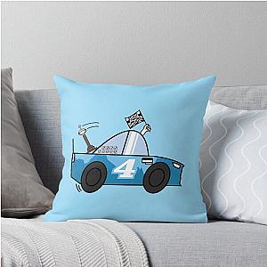 Nascar Kevin Harvick 2020 Bristol Win Throw Pillow