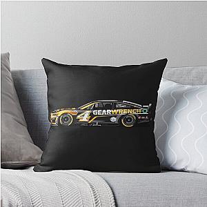 Kevin Harvick 2023 Ford Mustang throw pillow