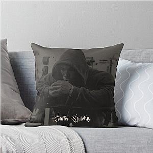 Suffer Quietly - Kevin Leverone Inspired Gym Shirt Throw Pillow