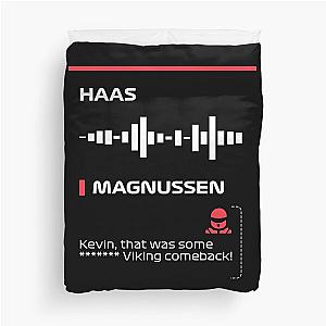 Kevin Magnussen Viking comeback versus Dark Duvet Cover
