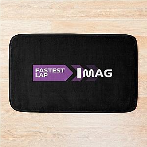 Kevin Magnussen Fastest Lap F1 Bath Mat can be cleaned up to: Kevin Magnussen fastest lap F1 bath mat