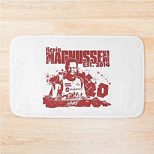 Kevin Magnussen Grunge Shirt Design Bath Mat