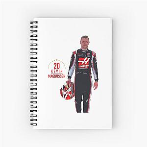 Kevin Magnussen Spiral Notebook