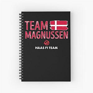 Team Kevin Magnussen Spiral Notebook