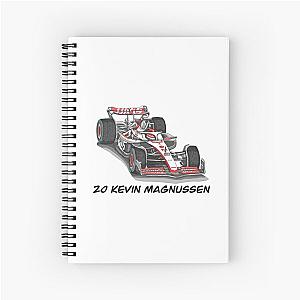 Sketching F1 Car and Driver Kevin Magnussen Notebook