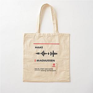 Kevin Magnussen Viking Comeback Cotton Tote Bag