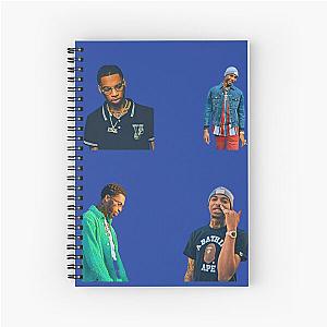 Key Glock Sticker Pack - Key Glock Stickers  Pin Spiral Notebook