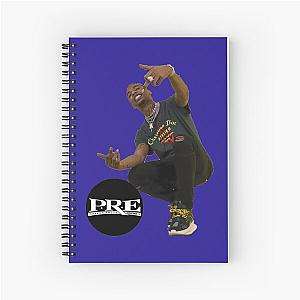 KEY GLOCK HIPHOP 	   	 Spiral Notebook