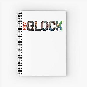 key glock t shirt - sticker Spiral Notebook