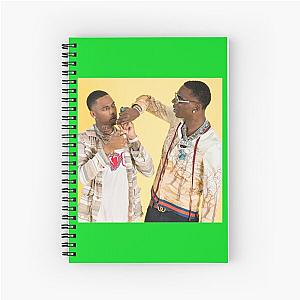 YD And Key Glock   Spiral Notebook