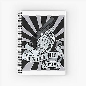 In Glock We Trust, Key Glock American  Spiral Notebook