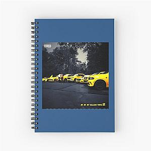 key glock Yellow Tape 2   Spiral Notebook