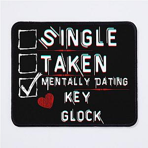 Mentally Dating Key Glock Mouse Pad