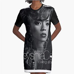 Keyshia Cole calling all hearts Graphic T-Shirt Dress