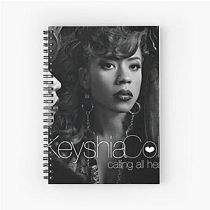 Keyshia Cole calling all hearts Spiral Notebook