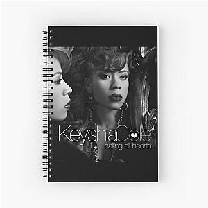 Keyshia Cole calling all hearts Spiral Notebook