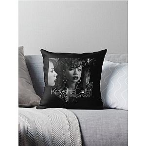 Keyshia Cole calling all hearts Throw Pillow