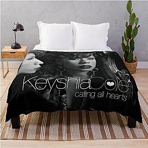 Keyshia Cole calling all hearts Throw Blanket