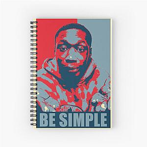 Khaby Lame Be Simple Spiral Notebook