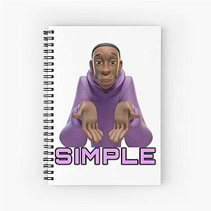 It’s easy khaby lame Spiral Notebook