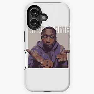 khaby lame art ,khaby lame illustration iPhone Tough Case