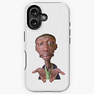 Khaby Lame Caricature Cutout iPhone Tough Case