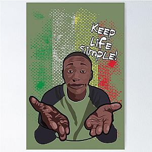 Khaby Lame Art - Keep Life Simple! Poster