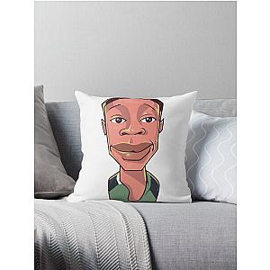 Khaby Lame France - Cartoon Throw Pillow