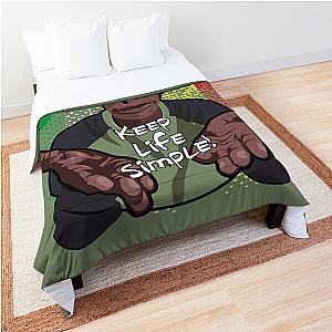 Khaby Lame Art - Keep Life Simple! Comforter