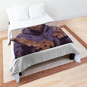 khaby lame art ,khaby lame illustration Comforter