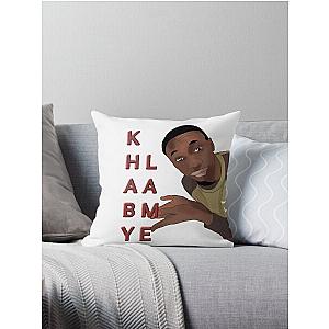 Khaby lame Throw Pillow