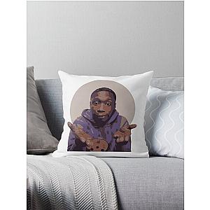 khaby lame designs ,khaby lame art Throw Pillow