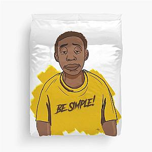 Khaby lame be simple Duvet Cover