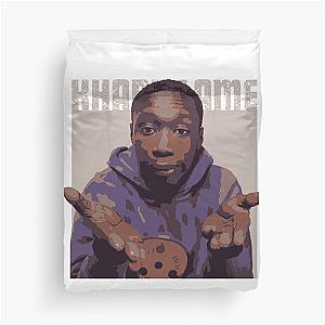 khaby lame art ,khaby lame illustration Duvet Cover