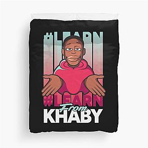 Khaby Lame Learn From Khaby Lame Duvet Cover