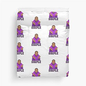 Khaby lame simple  Duvet Cover