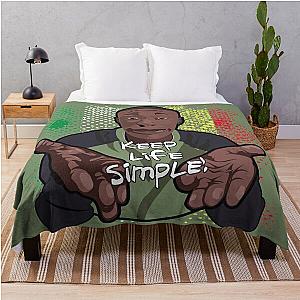 Khaby Lame Art - Keep Life Simple! Throw Blanket