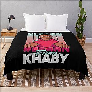 Khaby Lame Learn From Khaby Lame Throw Blanket