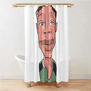 Khaby Lame France - Cartoon Shower Curtain