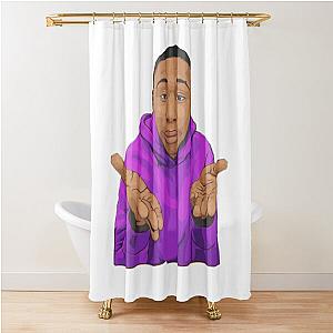 Khaby Lame France - Retro Shower Curtain