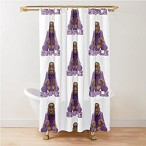 It’s easy khaby lame Shower Curtain